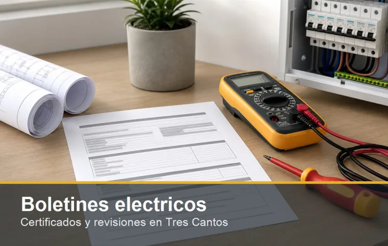 Boletines electricos en Tres Cantos